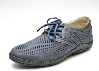 Туфли мужские IN STEP цв. синий (40-45)